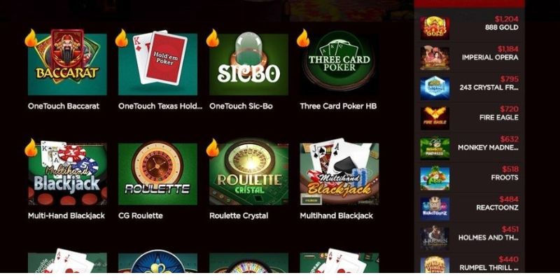 Live Casino Những siêu phẩm đang có mặt tại w88