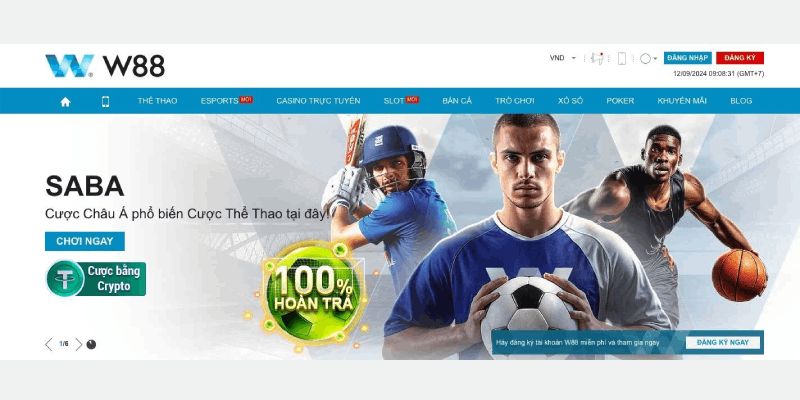 Thể Thao Danh sách 3 sân cược thể thao W88